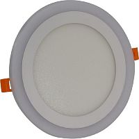 Светильник встраиваемый (панель) с подсветкой Smartbuy DLB 18Вт 3000K+B IP20 картинка 